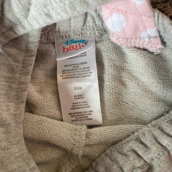 Disney baby Minnie Mouse 3-6 month summer rompers - Picture 5 of 6